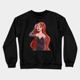 Vampire Girl Crewneck Sweatshirt